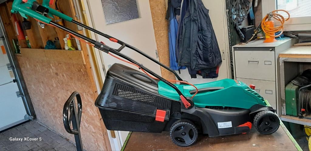 Bosch grasmaaier, Tuin en Terras, Grasmaaiers, Ophalen, Gebruikt