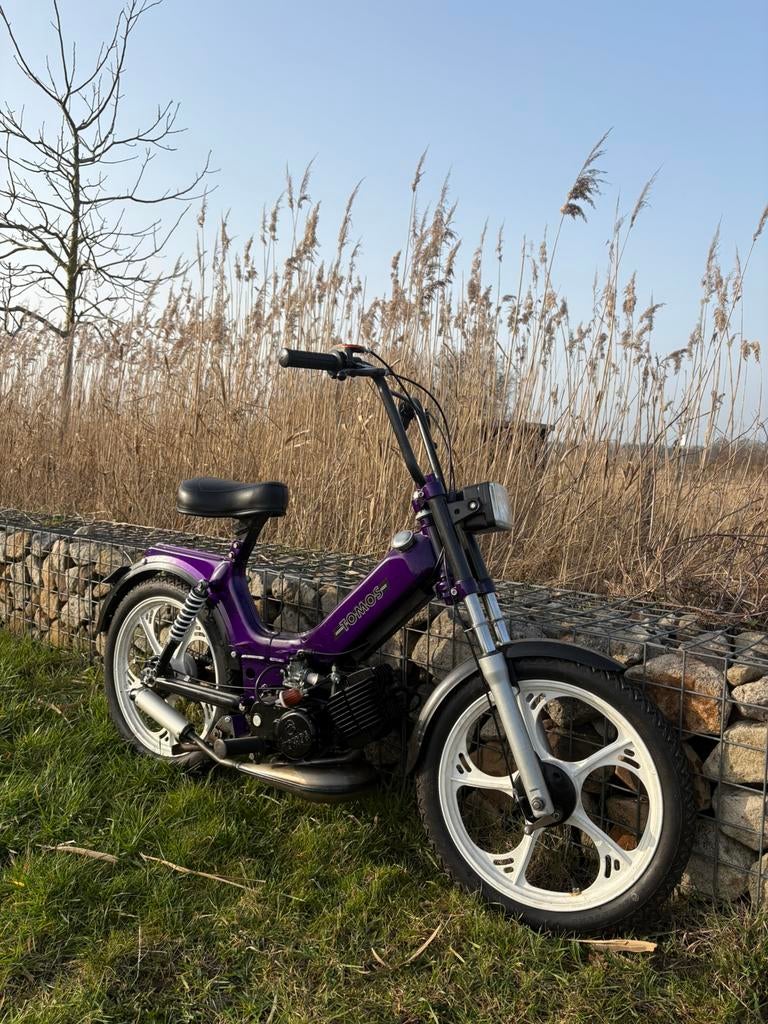 Tomos a35 blauw kenteken, Fietsen en Brommers, Ophalen, Zo goed als nieuw, Standard