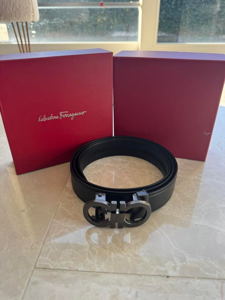 Ferragamo Gancini Riem, Ophalen of Verzenden, Zo goed als nieuw, 115 cm of meer, Riem of Ceintuur