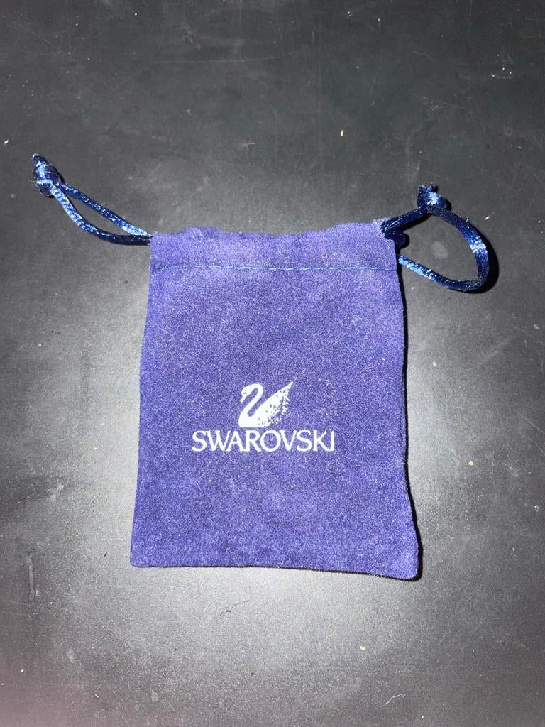 Swarovski ketting goud - Nieuwstaat, Ophalen of Verzenden, Nieuw, Goud, Met kristal