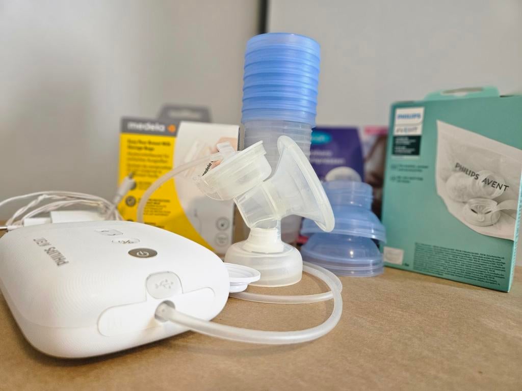 Philips Avent Enkele Borstkolf (Draadloos) + Extra's, Kinderen en Baby's, Babyvoeding en Toebehoren, Ophalen, Gebruikt, Borstkolf