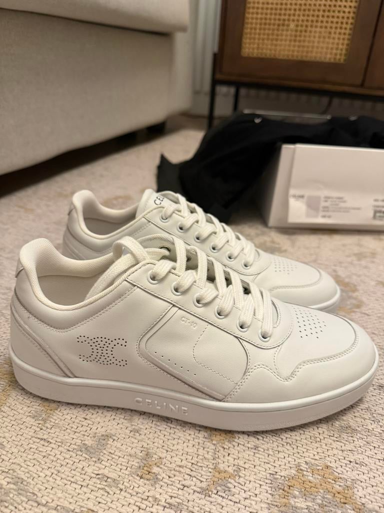 Celine leather sneakers, Wit, Nieuw, Ophalen of Verzenden, Sneakers of Gympen