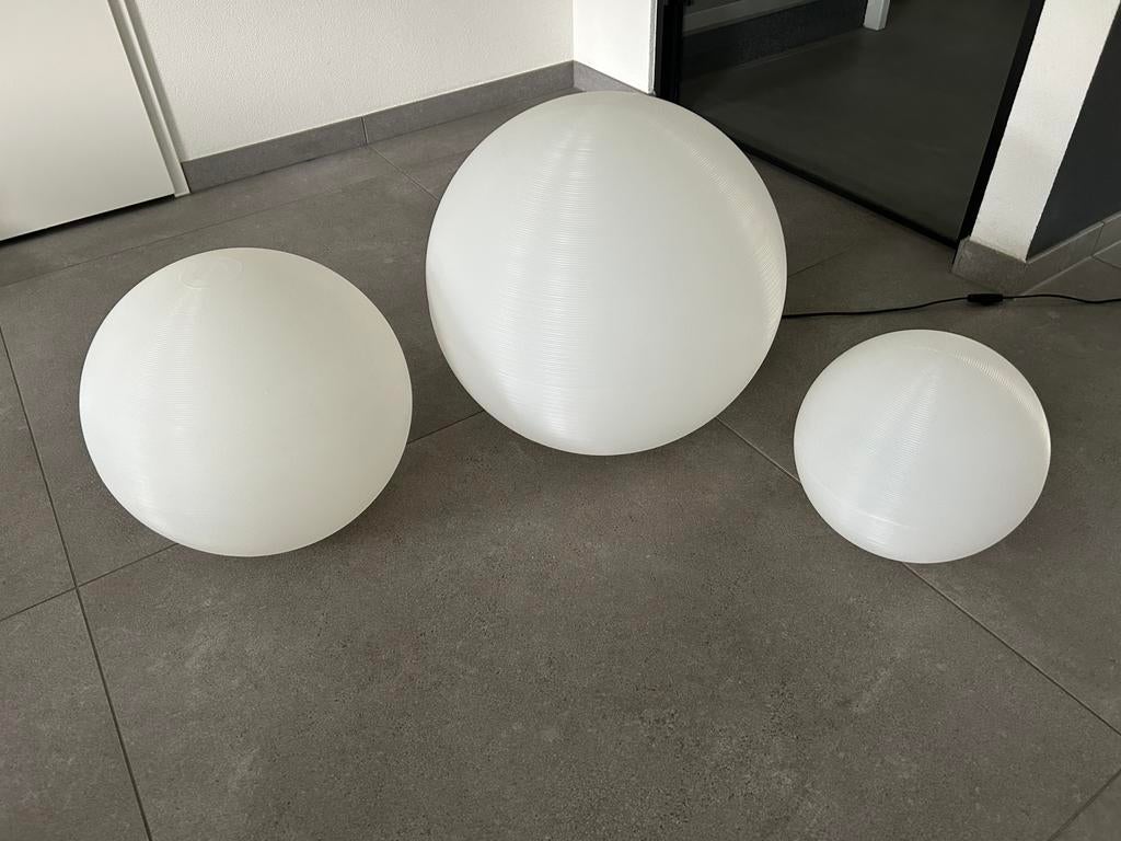 SCE France Stratus ball space age retro design vloerlampen, Huis en Inrichting, Lampen | Vloerlampen, Ophalen, Zo goed als nieuw