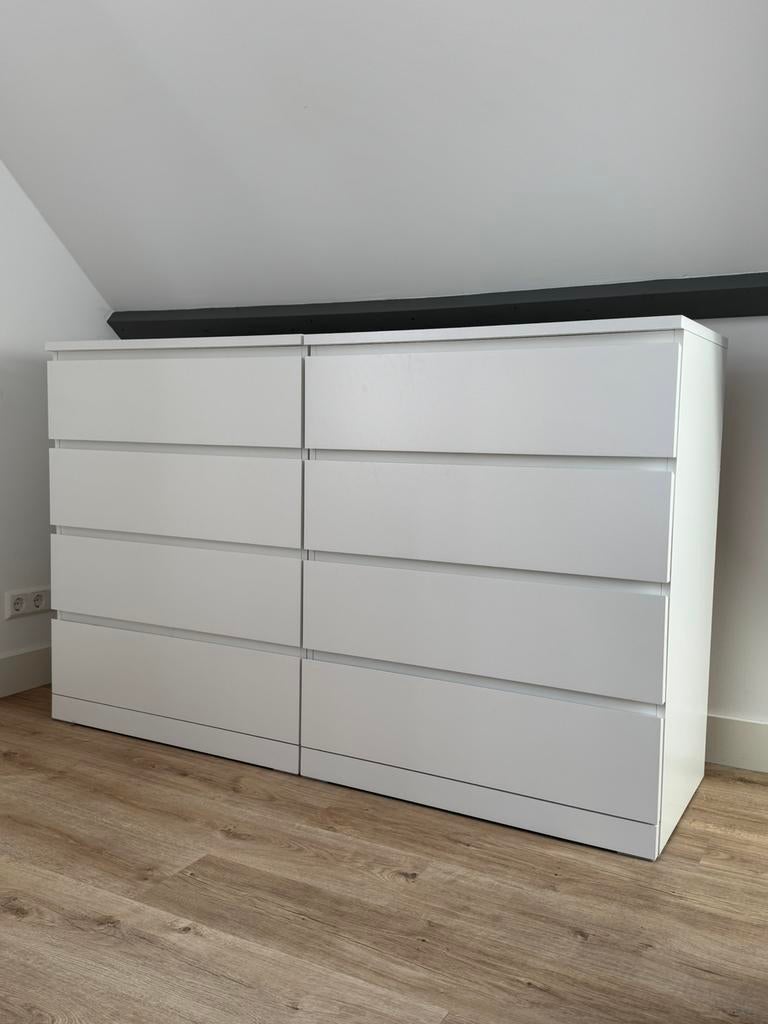 IKEA MALM x2, Ophalen, Gebruikt, 50 tot 100 cm, 3 of 4 laden