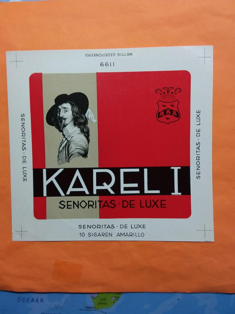 Sigarenbandjes Karel 1 - 17, Ophalen of Verzenden, Zo goed als nieuw, Sigarenbandjes