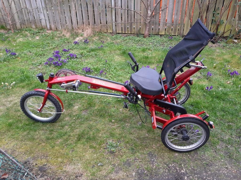 USVA driewielfiets, Ophalen, Gebruikt, USVA