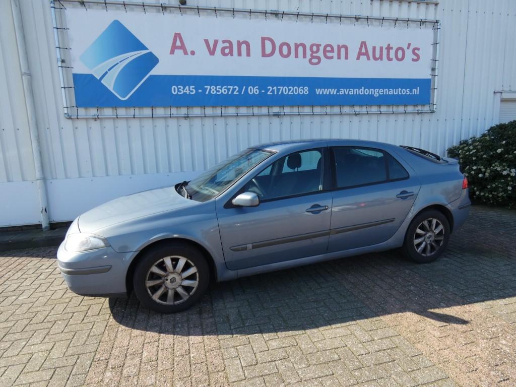 Renault LAGUNA 1.6-16V EXPRESSION,Clima,Cruise,Trhaak,APK 13, Laguna, Gebruikt, 4 cilinders, Blauw