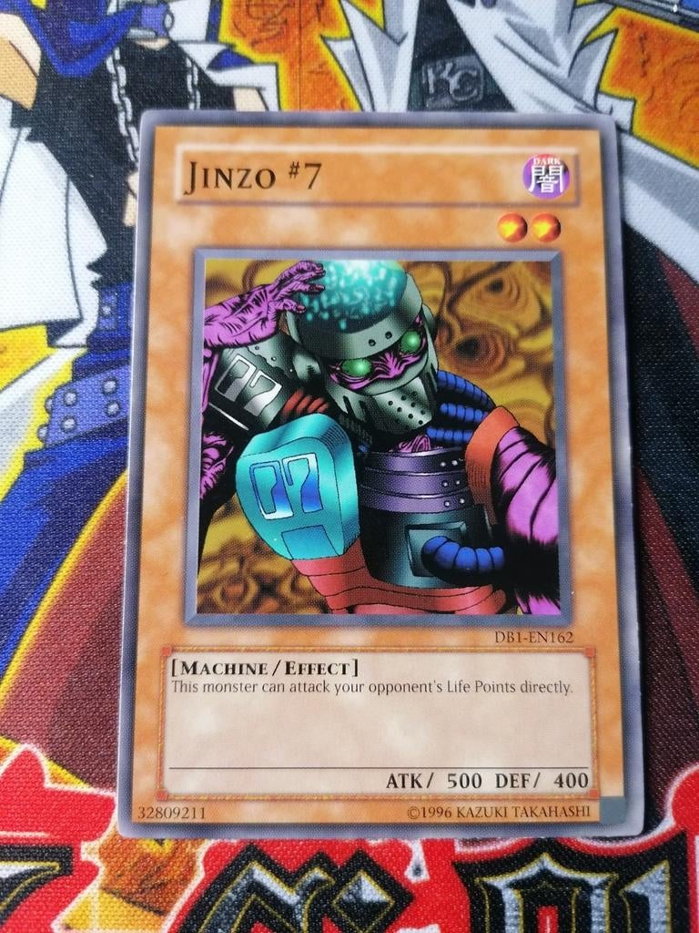 Jinzo #7 - DB1 Dark Beginning - Yu-Gi-Oh, Hobby en Vrije tijd, Verzamelkaartspellen | Yu-gi-Oh!, Ophalen of Verzenden, Zo goed als nieuw