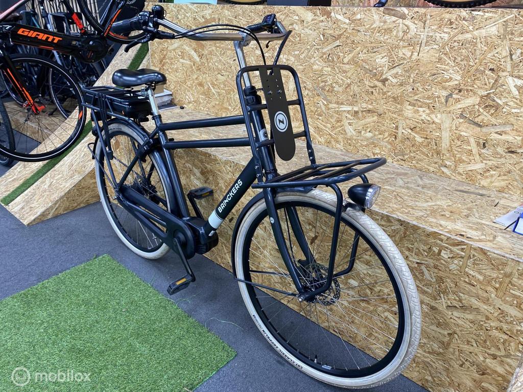 BRINCKERS BAXTER 2022 MIDDENMOTOR ELEKTRISCHE TRANSPORT BIKE, Fietsen en Brommers, Elektrische fietsen, Brinckers, Brinckers, Brinckers