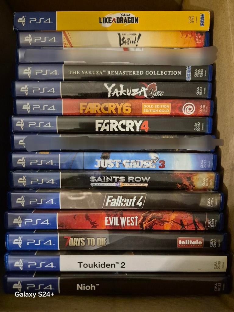 PS4 Games Bundel: 13 Topgames., Gebruikt, Vanaf 18 jaar, Overige genres, 1 speler
