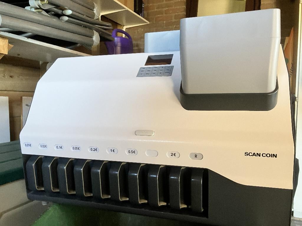 Euromunt telmachine, Ophalen