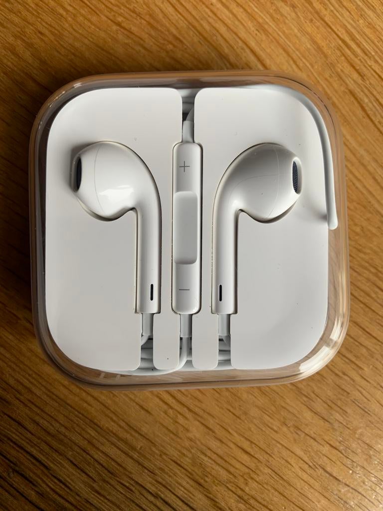 Apple oordopjes Jack nieuw in doosje, Ophalen of Verzenden, Nieuw, Wit, Apple