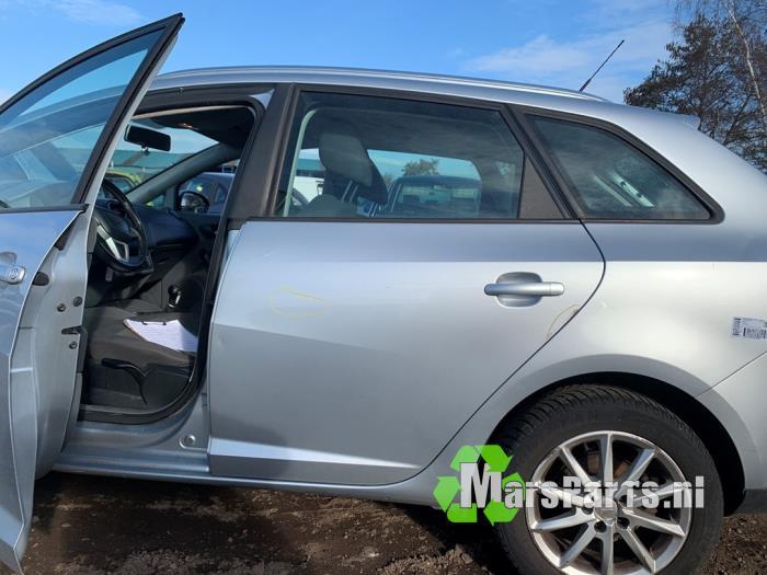Portier 4Deurs links-achter van een Seat Ibiza (LS7Y), Gebruikt, -, Deur, -