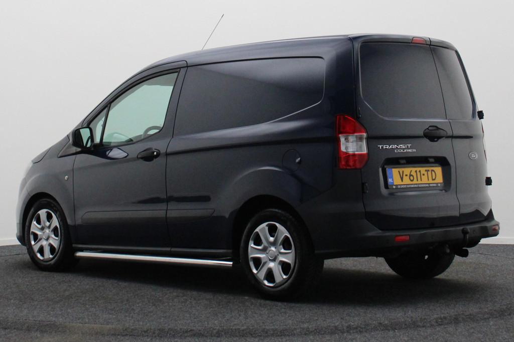 Ford Transit Courier 1.5 TDCI Trend Leer, Airco, Trekhaak, S, Voorwielaandrijving, Gebruikt, 4 cilinders, Blauw