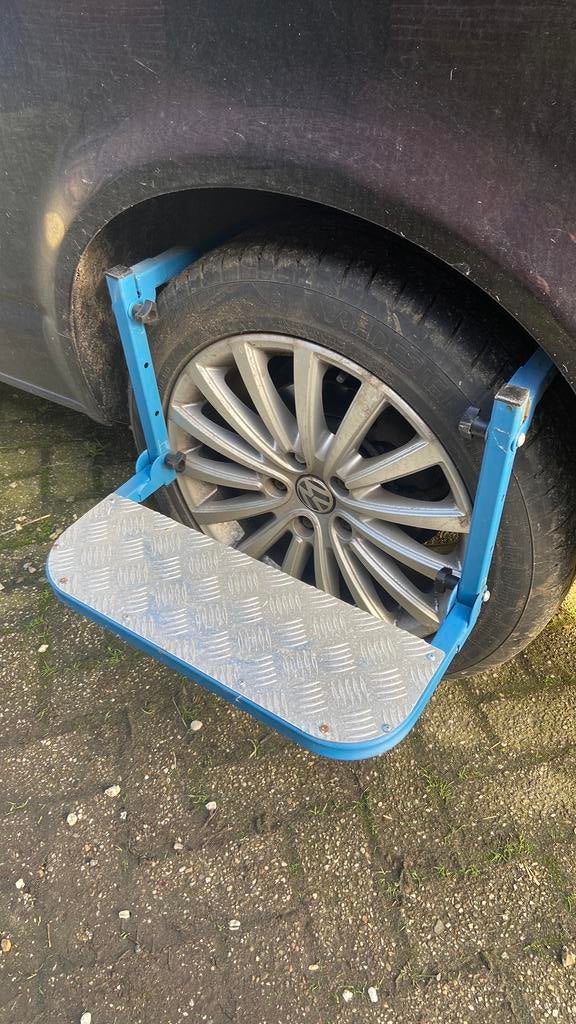 Opstap pick up bus inklapbaar bus of auto, Ophalen of Verzenden, Zo goed als nieuw