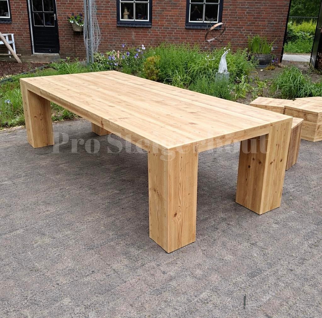 Douglas Loungeset Hoekbank Tuinset Tuinmeubelen Douglashout, Ophalen of Verzenden