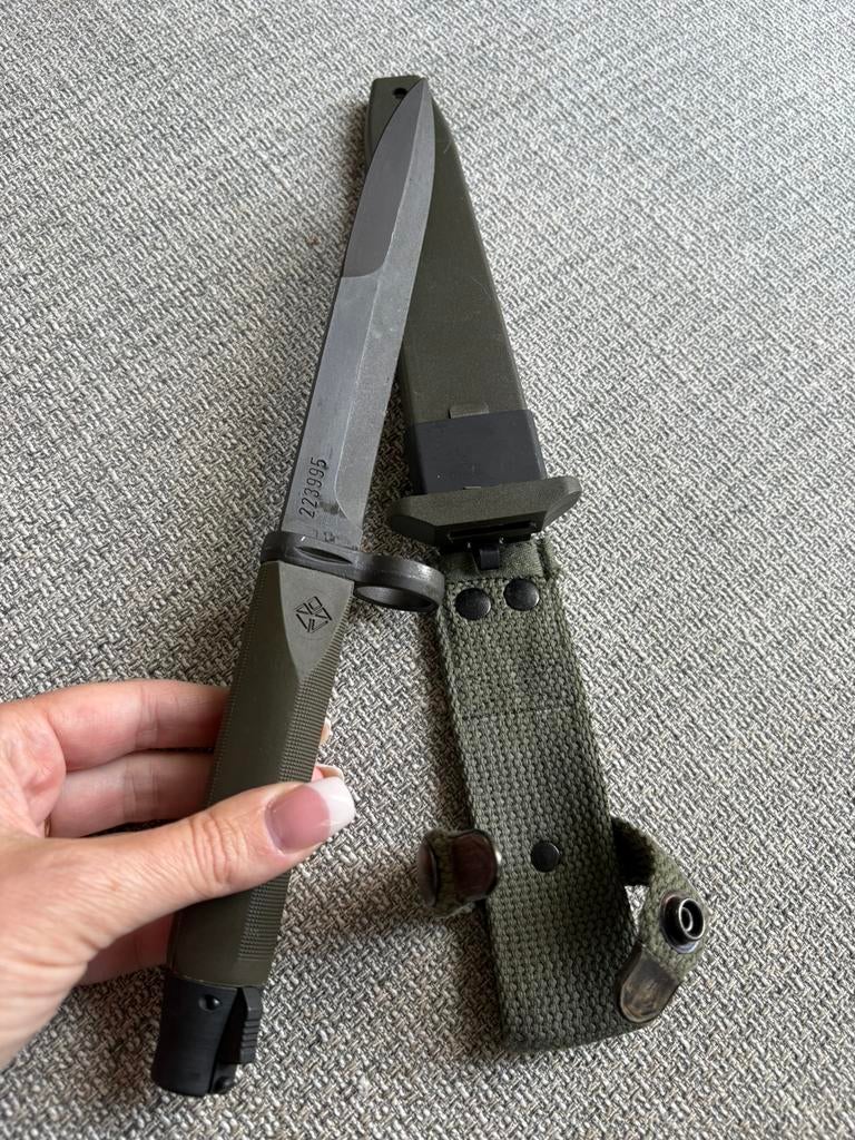 G3 bajonet bayonet leger NOS, Ophalen of Verzenden, Landmacht, Overige gebieden, Mes of Dolk