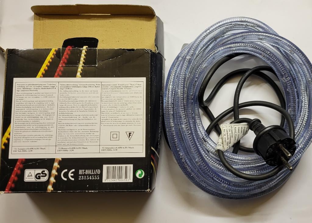 Retro verlichting buiten en binnen Vintage Kerstverlichting, Diversen, Kerst, Ophalen of Verzenden