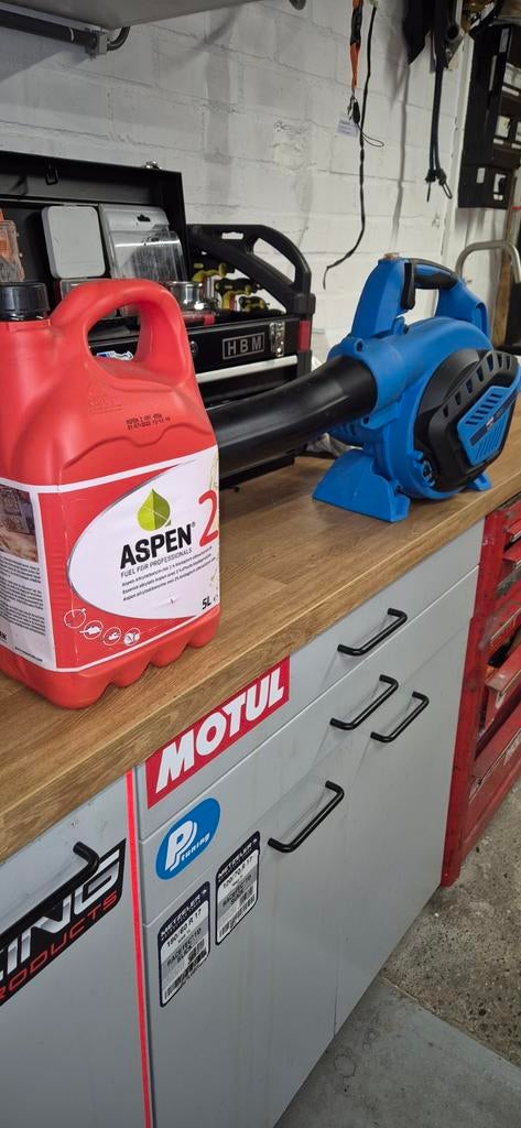 Hbm bladblazer inclusief 1 ltr aspen, Ophalen