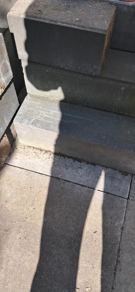 GRATIS lijmblokken grijs, Doe-het-zelf en Verbouw, Metselstenen, Ophalen, Gebruikt, Overige typen