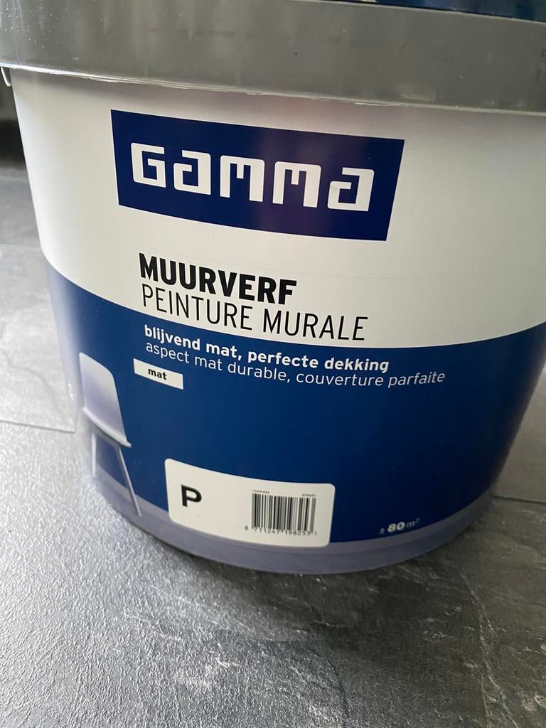 Muurverf sandstone, Ophalen, 5 tot 10 liter, Beige, Nieuw