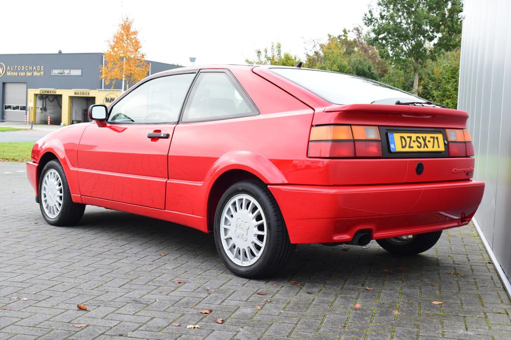 Volkswagen Corrado 1.8 G60 (bj 1992), Voorwielaandrijving, Stof, Zwart, 150 pk