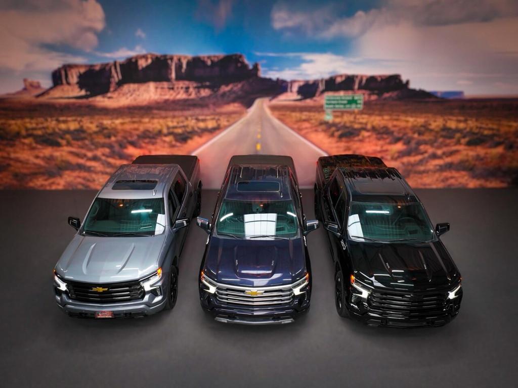 Chevrolet Silverado USA High Country 6.2 V8 420 PK, BPM VRIJ, Auto's, Chevrolet, 8 cilinders, 4 stoelen, Leder, Nieuw