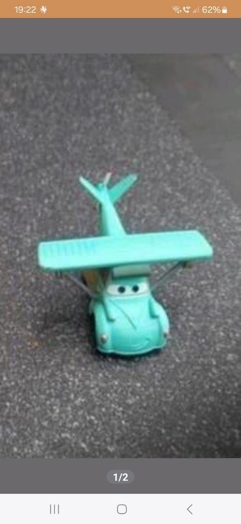 Cars Mater vliegtuig speelgoed, Ophalen of Verzenden, Gebruikt