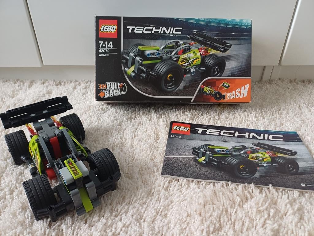 Lego Technic 42072 WHACK!, Ophalen of Verzenden, Zo goed als nieuw