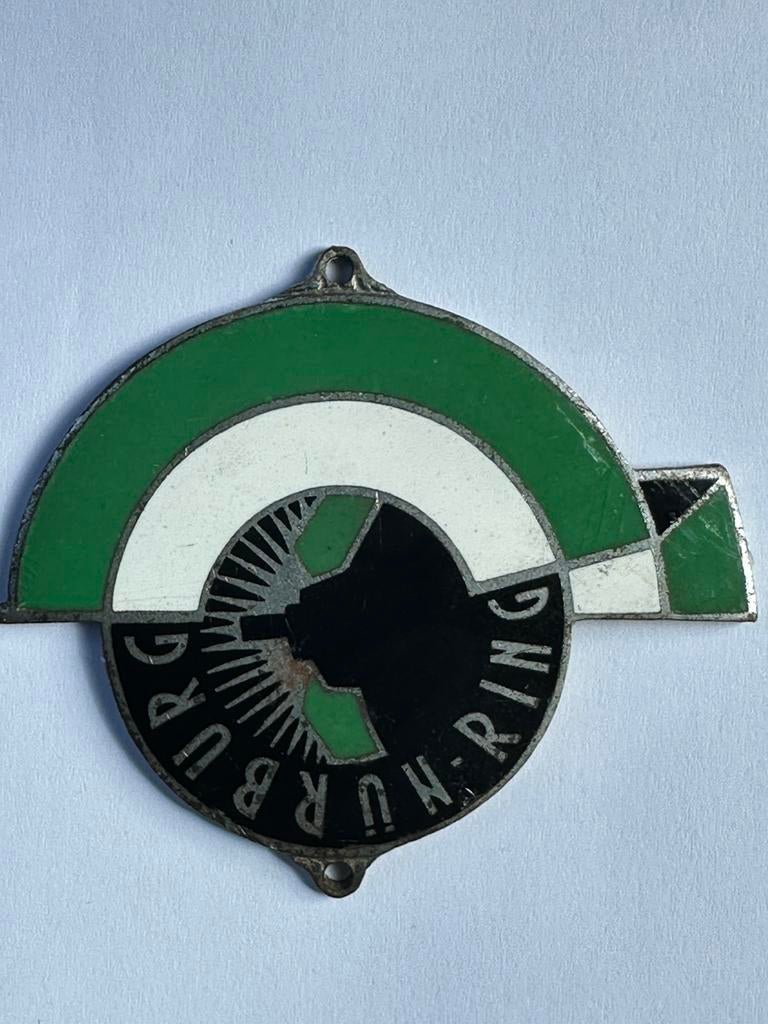 Emaille plaquette Nürburgring, Ophalen of Verzenden