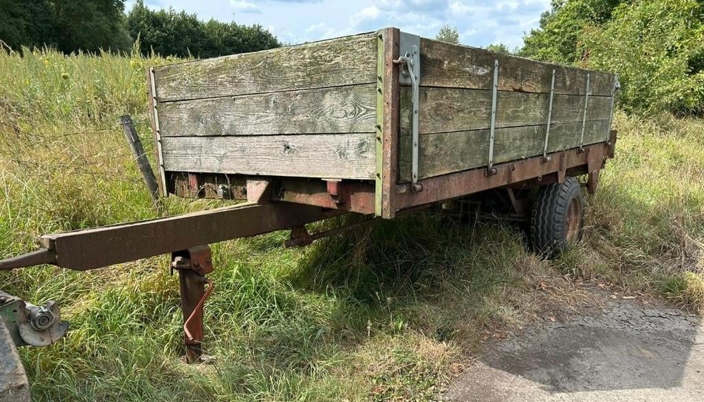 Wagen voor achter tractor, Zakelijke goederen, Agrarisch | Werktuigen, Ophalen, Transport