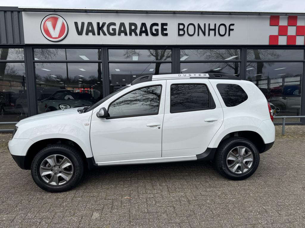 Dacia Duster 1.2 TCe 4x2 Lauréate CRUISE-AIRCO (bj 2017), Auto's, Dacia, Voorwielaandrijving, Stof, Gebruikt, Euro 6