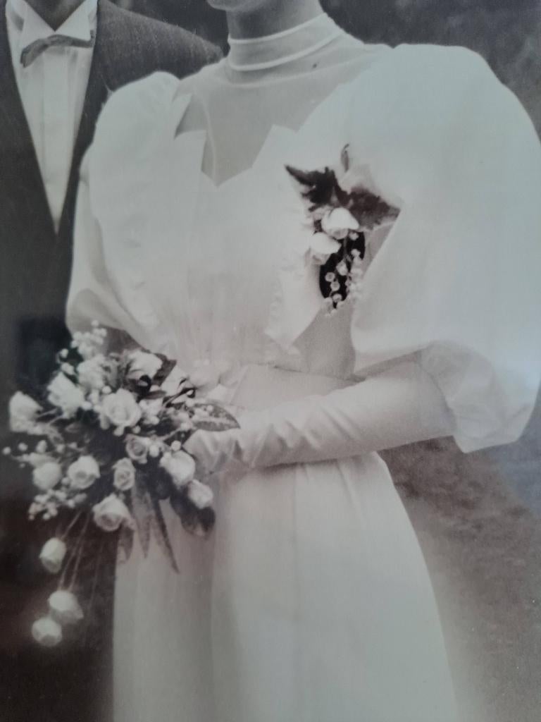 Trouwjurk, Ophalen of Verzenden, Zo goed als nieuw, Wit, Trouwjurk