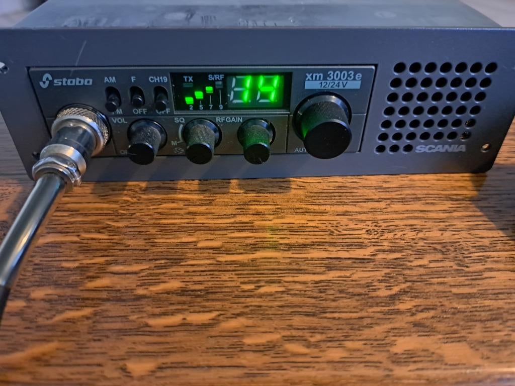 stabo xm 3003 e scania cb radio, Ophalen