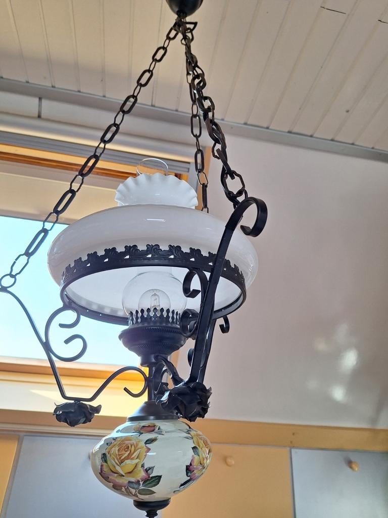 2 vintage model olielampen, Ophalen of Verzenden