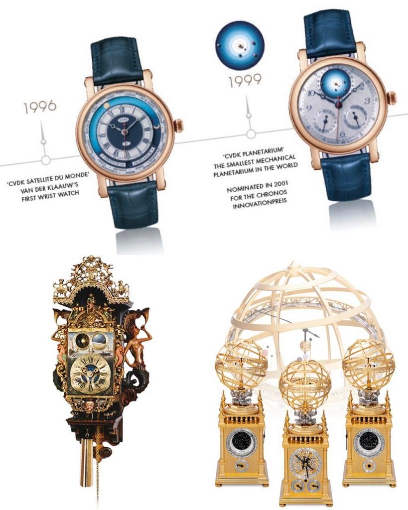 Christiaan van der Klaauw (horloge en klok bemiddeling), Ophalen