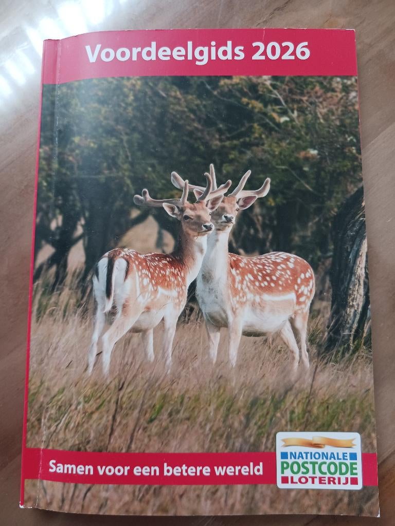 VOORDEELGIDS 2026 v.d. postcodeloterij, Tickets en Kaartjes, Kortingen en Cadeaubonnen, Drie personen of meer, Kortingsbon