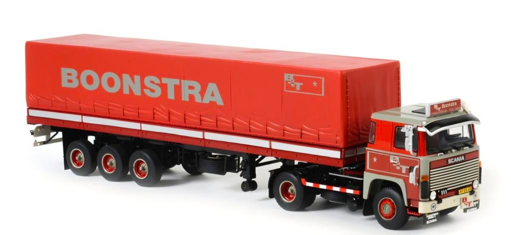 Wsi Scania 111 Boonstra Haulerwijk RUILEN, Ophalen of Verzenden, Zo goed als nieuw, Bus of Vrachtwagen, Wsi