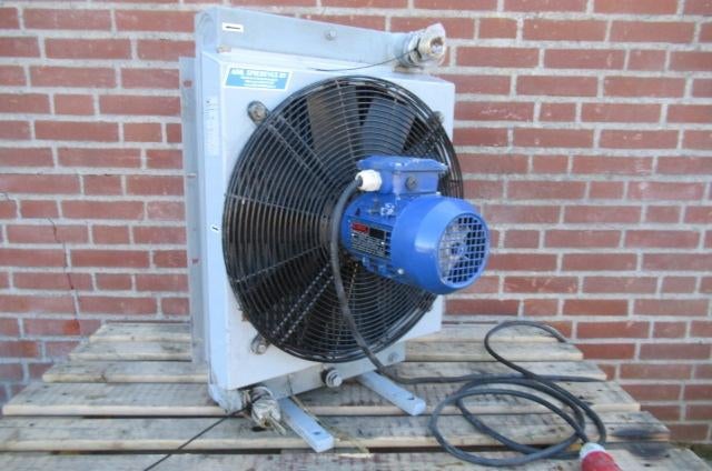 Oliekoeler Hydrauliek unit aluminium koelblok 46cm/70cm., Ophalen of Verzenden, Gebruikt