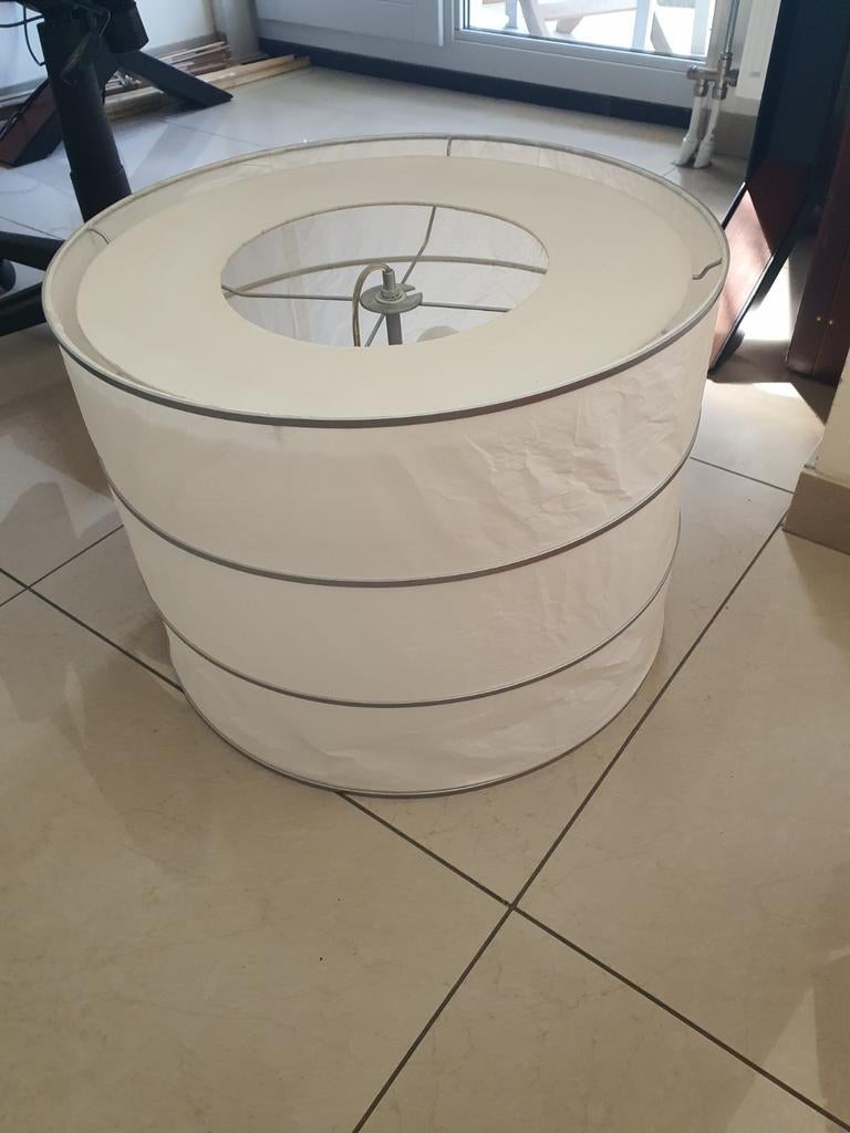 Witte grote hanglamp IKEA, Huis en Inrichting, Lampen | Hanglampen, Ophalen, Minder dan 50 cm