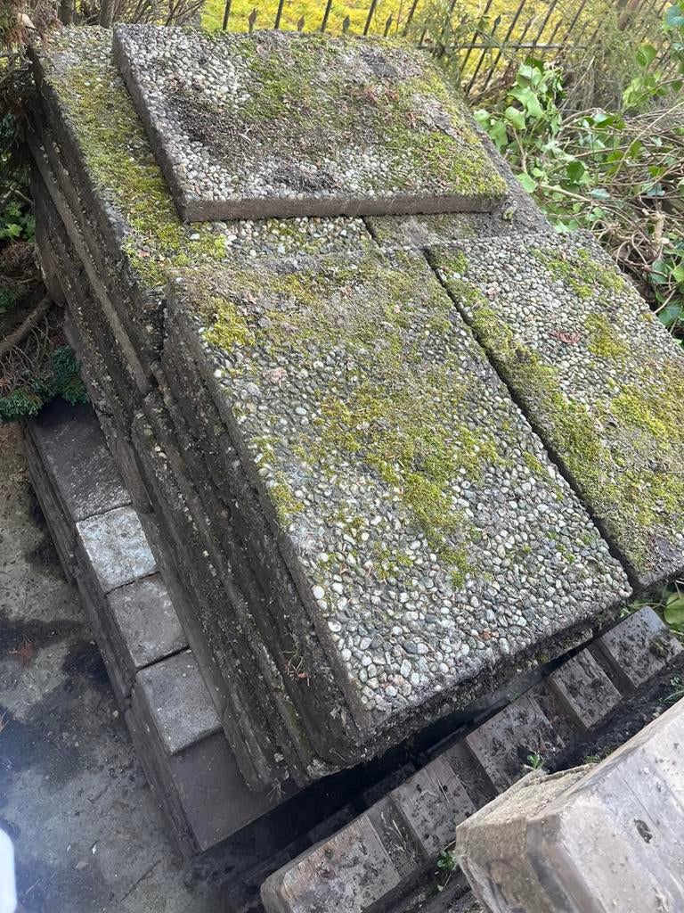 Grindtegels 60x40, Tuin en Terras, Ophalen of Verzenden