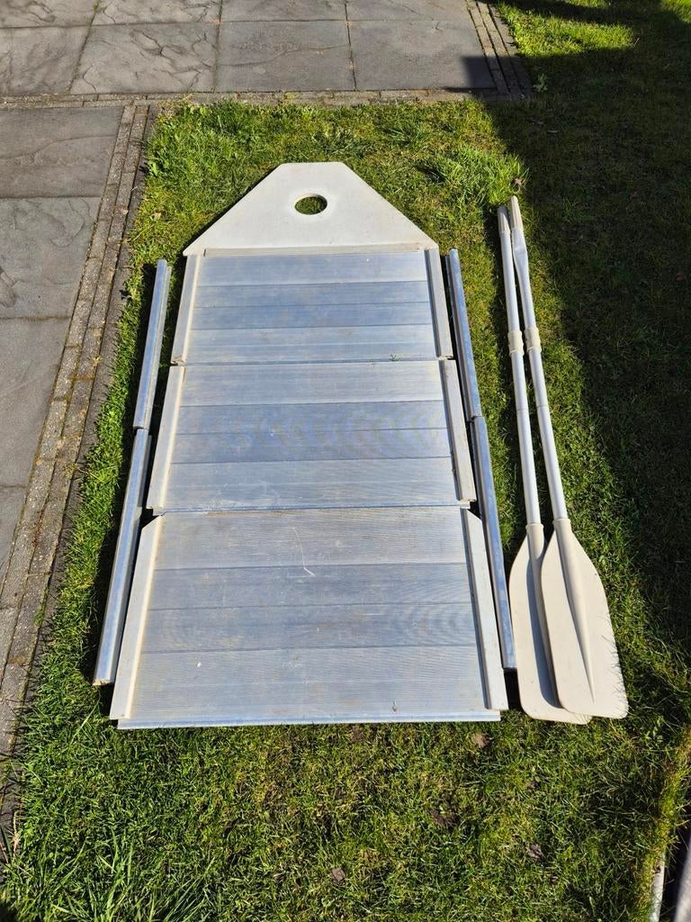 Aluminium vloer rubberboot 300, Ophalen of Verzenden, Gebruikt, Overige typen, Motorboot