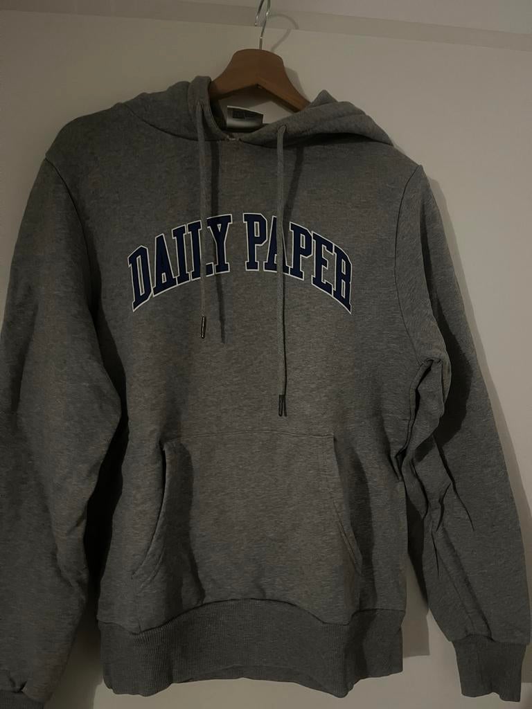 Daily Paper Hoodie - Grijs - Maat XS, Kleding | Dames, Truien en Vesten, Verzenden, Gedragen, Maat 34 (XS) of kleiner, Grijs