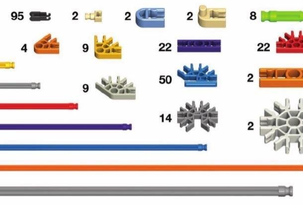 K'nex onderdelen: Micro en Classic onderdelen, Gebruikt, K'nex, K'nex Industries Inc., Info@knex.com