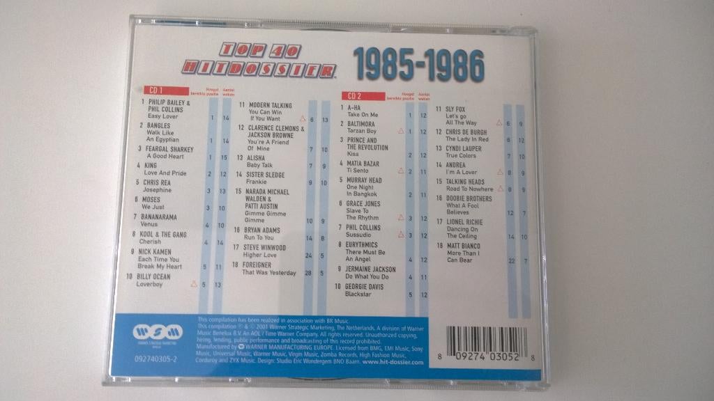 Top 40 hitdossier 1985-1986, Ophalen, Gebruikt, Pop