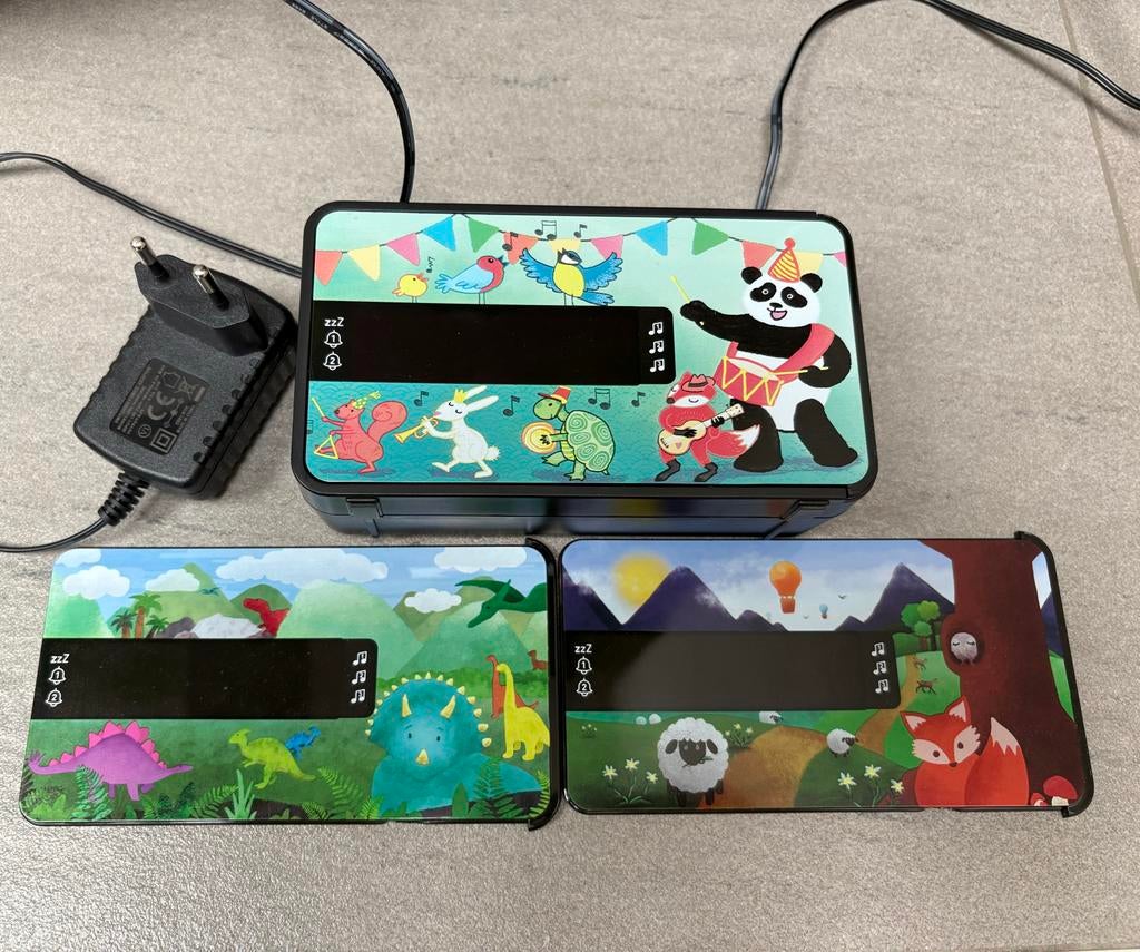 BigBen R16 Kinderwekker met verwisselbare frontjes, Ophalen of Verzenden, Gebruikt, Radio