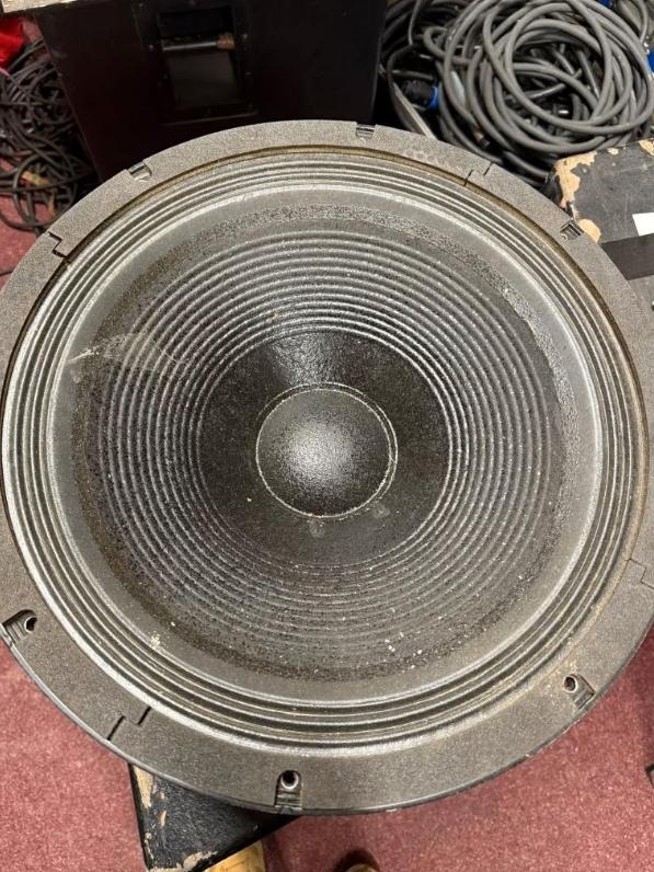 EAW RCF LC-1814 woofer 18 inch voor recone, Subwoofer, Niet werkend, Minder dan 60 watt, Ophalen