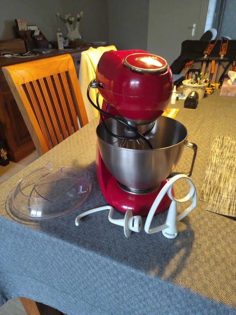 Kenwood keukenmachine-mixer, 4 liter of meer, Ophalen of Verzenden, 3 snelheden of meer