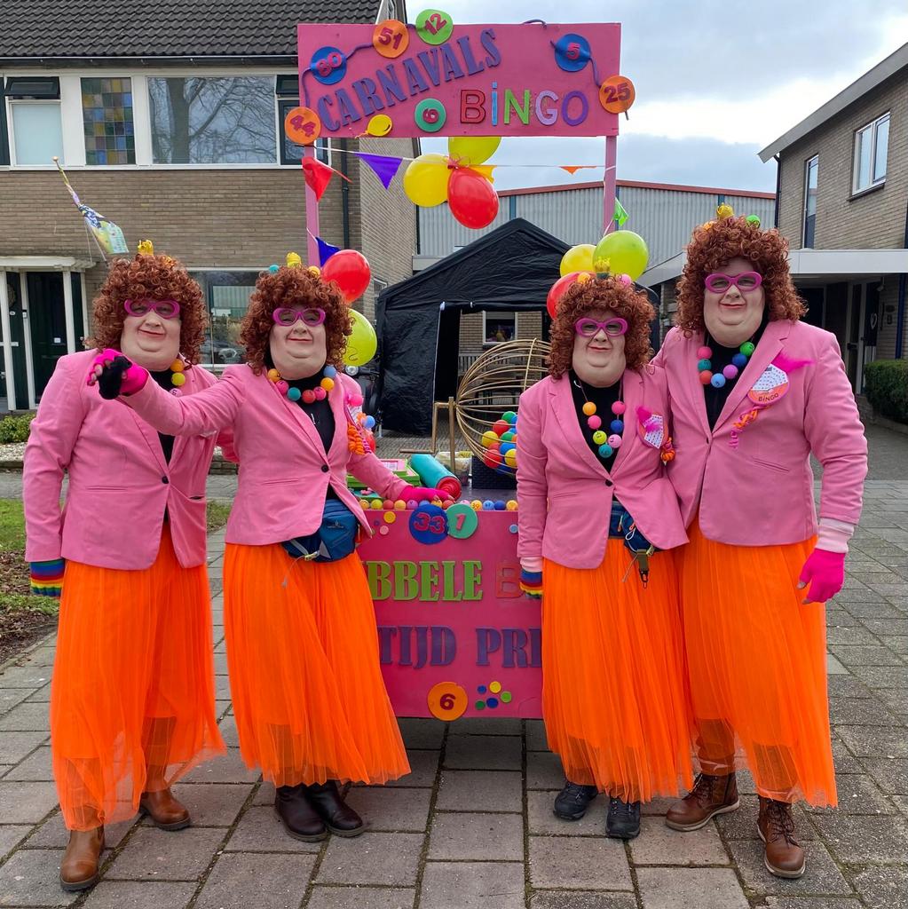 Leuke carnavals pakken thema Bingo, Ophalen of Verzenden, Zo goed als nieuw, Carnaval