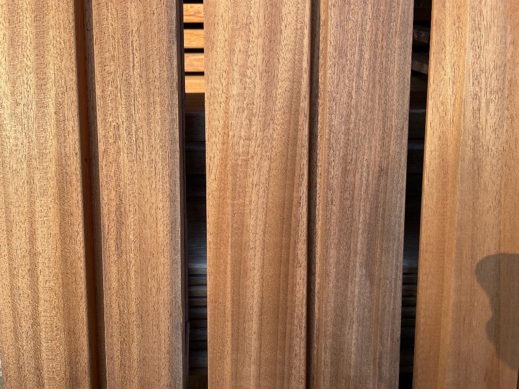 Ayous gevelbekleding channelsiding rabat ook frake  outlet, Ophalen, Planken, Nieuw, Hardhout